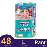 Avonee Pants System Baby Daiper (L Size) (9-14KG) (48PCS) - (Code 8941133201112)