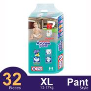 Avonee Pants System Baby Daiper (XL Size) (12-17kg) (32Pcs) - (Code 8941133201044)