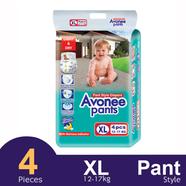 Avonee Pants System Baby Daiper (XL Size) (12-17kg) (4Pcs) - (Code 8941133201099)