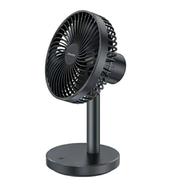 Awei F30 Mini Desktop Oscillating Rechargeable Silent Fan With Three Speed Strong Wind Tuning Stand Fans High Quality