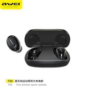 Awei T20 Touch Control Earbuds TWS Bluetooth 5.0 HiFi Sound True Wireless Earbuds