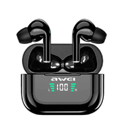 Awei T29P True Wireless Sports Earbuds with Charging Case-Black