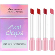 Axni Claps Wonderful Smoke Tube Liquid Lipstick Box 4 Pcs 