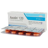 Axodin 120mg 10's Strip Tablets icon