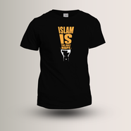 Azan Lifestyle: Dawah T-shirt- (Black)- Size XL - AT130