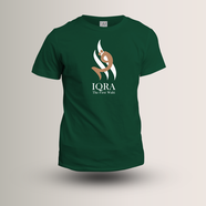 Azan Lifestyle: Dawah T-shirt- (F. Green)- Size XL - AT125 