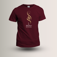 Azan Lifestyle: Dawah T-shirt- (Maroon)- Size M - AT132