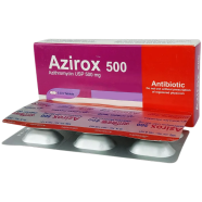 Azirox 500mg Tablet 6's Strip icon