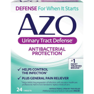 Azo Urinary Tract Defense Antibacterial Protection 24 Tablets