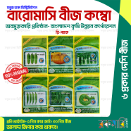 BADC Seeds Combo 6 Item Deshi Seed