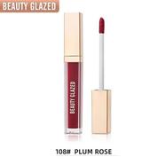 BEAUTY GLAZED Velvet soft Mist True Matte Lipstick - #108 - Plum Rose