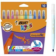 BIC Kids Visaquarelle Colouring Marker Pen - (10pcs )