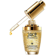 BIOAQUA 24K Gold Skin Care Anti Aging 24K Gold Serum Face Serum with Hyaluronic Acid and Collagen Anti-aging Serum -30ml