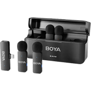 BOYA BY-V4U 4-Channel Mini Wireless Microphone 