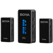 BOYA BY-XM6-S2 Mini Ultra Compact 2.4GHz Dual-Channel Wireless Microphone System - BY-XM6-S2