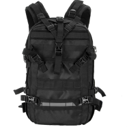BO Premium Multifunction Large Capacity Travel Backpack For Bikers - Black