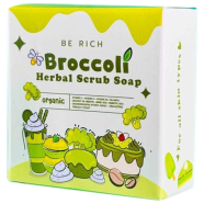 BROCCOLI HERBAL SCRUB SOAP 100 Percent Organic Product