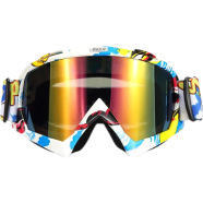 BSDDP- Motorcycle Atv Dirt Bike Protective Goggles Eye Wear Skiing Colorful Clear Lens Goggle Mercury Glass - (goggles_bsddp_a014) icon