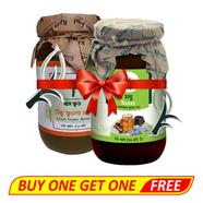 Khaas Food Blackseed Honey (কালোজিরার মধু) - 500 gm (BUY 1 GET 1 Litchi Honey FREE 500 gm)