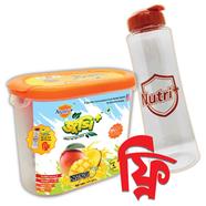 Nutri Plus Juicee Plus Fortified Soft Drink Powder (Mango) 500 gm Jar (Water Bottle FREE) icon