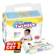 BUY 1 Savlon Twinkle Baby Belt System Baby Diaper (XXL Size) (15-30kg) (24pcs) GET 1 Savlon Twinkle Baby Wipes Pouch 120pcs FREE