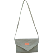 Baah Green Mint Jute Purse (W 10 x H 9) icon