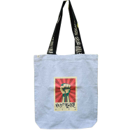 Baah's 36th July In Grey 100 percent Recycled Cotton Canvas Bag