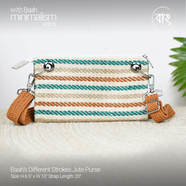Baah’s Different Strokes Jute Purse