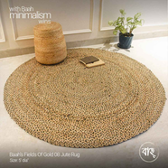 Baah’s Fields Of Gold 08 Jute Rug