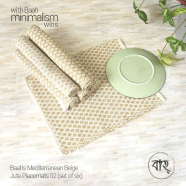 Baah’s Mediterranean Beige Jute Placemats 02 (set of six) icon