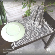 Baah’s Mediterranean Gray Jute Placemats (set of six) icon