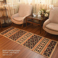 Baah’s Mediterranean Runner Jute Rug 01