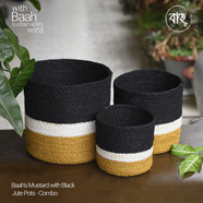 Baah’s Mustard with Black Jute Pots – Combo