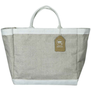 Baah’s Natural Jute Tote Bag