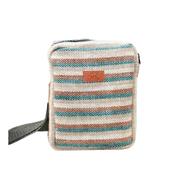 Baah's Retro In Stripes Jute Fanny Pack