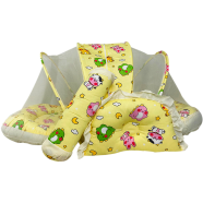 Baby Bedding Set Yellow Farm Friends icon