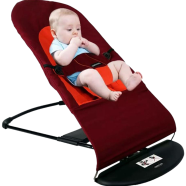 Baby Bouncer Chair Folding Soft Seat Safety Automatic Rocking Feel Merriment and Fun - (fdm_c_o9x)