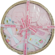 Baby Face Newborn Baby Gift Set (9pcs) - Pink Color