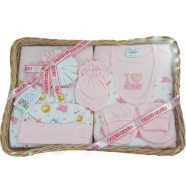 Baby Face I Love Mommy Newborn Baby Gift Set (9pcs)