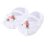 Baby Girls Shoes Soft Sole CN (0-10 Month) - 1Pair image