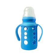 Baby Glass Feeder 120 ml/40z (Silicon Cover) China