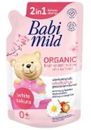 Baby Mild Ultra Mild Liquid Fabric Wash White Sakura Scent 600 ml
