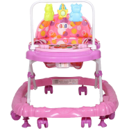 Baby Musical Walker with Merry Go Round BLB Brand- Pink 212