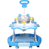 Baby Musical Walker with Merry Go Round BLB Brand - Blue