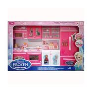 Baby New Toys Frozen Cartoon Figured Battery Operated Modern Dream Kitchen Set - QF26210FR
