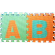 Baby Play Mats 26 Pcs Eva Carpet English Letter (5 Feet X 5 Feet)