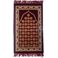 Baby Prayer Soft Jaynamaz - Red (42×18 Inch)