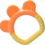 Baby Silicone Hand Teether CN - 1 Pcs - Yellow icon