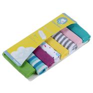 Baby Small Square Towels Baby Feeding Napkins Newborn Child Handkerchief Face Washing Easily Washable And Dryable Pack Of 8pcs