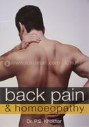Back Pain and Homoeopathy